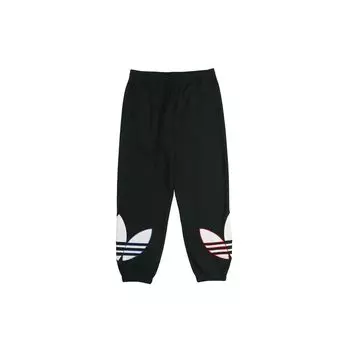 Adidas Originals Trefoil Knit повседневные спортивные брюки осенний сезон мужские брюки черные GN3574 S