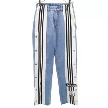 adidas Originals Trefoil logo Dry clean only Denim pants S Adibreak Women Used
