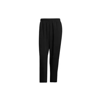 Adidas Originals Trefoil LW Тканые брюки с вышитым логотипом Повседневная спортивная одежда с прямыми штанинами Мужские брюки черные HR3427 S