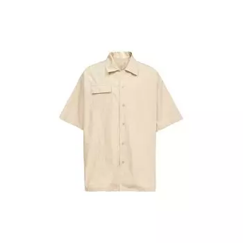 Adidas Мужская рубашка с коротким рукавом и сплошным карманом Trifolie Originals Prairie-Brown HS8617 L