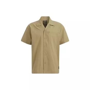 Adidas Originals Trefoil Однотонная спортивная рубашка с коротким рукавом Мужские топы цвета хаки HD0028 L