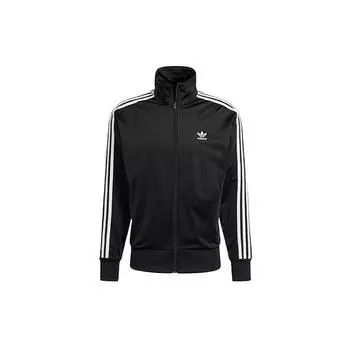 Adidas Originals Trefoil Повседневная удобная спортивная куртка с воротником-стойкой Мужские куртки черные GN3521 XS