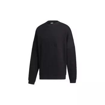 Adidas Originals Trefoil Повседневный спортивный пуловер с капюшоном Мужская толстовка с капюшоном черный GT7297 L