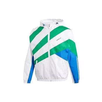 Adidas Originals Trefoil SPRT US WB 2 Повседневная спортивная куртка Мужские куртки белые GJ6731 XXL