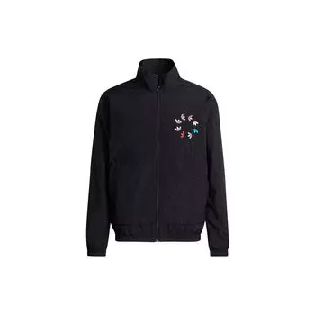 Adidas Originals Trefoil St Woven Track Jacket Мужская верхняя одежда Черный H37735 M
