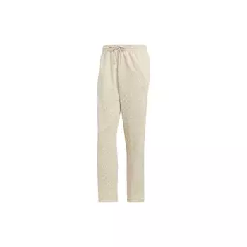 Adidas Originals Trefoil Свободные жаккардовые широкие спортивные брюки Мужские брюки Off-White HZ4156 L