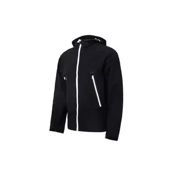 Adidas Originals Trefoil Ветровка с капюшоном Мужская верхняя одежда Черный BR4146 M