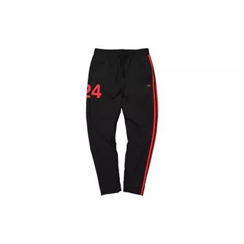 Adidas Originals Trefoil X 424 Спортивные брюки в асимметричную полоску Мужские брюки черные FS6234 XL