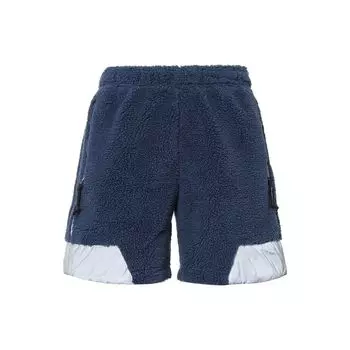 Adidas Originals Trefoil X Blondey Collaboration SS22 Спортивные шорты в полоску в стиле пэчворк Мужские брюки синие GS9266 L