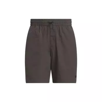 Adidas Originals Трилистник Однотонный логотип с принтом на шнурке Прямые шорты со средней талией Низ унисекс Оливково-зеленый IB5044 XL