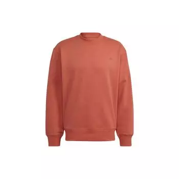 Adidas Originals Трилистник однотонный пуловер с вышитым логотипом и круглым вырезом, мужская толстовка HK0308 XS