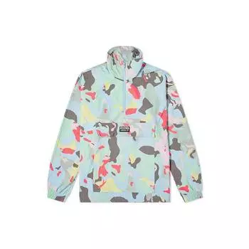 Adidas Originals Трилистник RYV. Спортивная куртка с воротником-стойкой Мужская верхняя одежда с цветочным принтом FM2243 XS