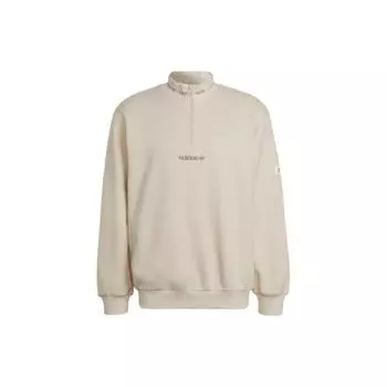 Adidas Originals трилистник с маленьким логотипом, однотонный спортивный пуловер, мужские топы, льняные HM2656 M