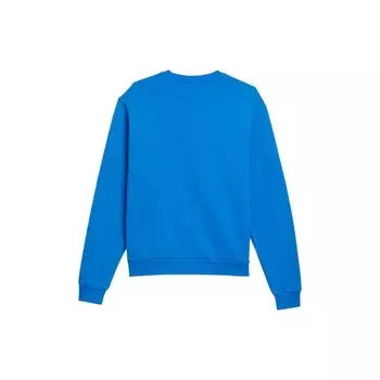 Adidas Originals Трилистник с вышитым логотипом толстовка с круглым вырезом толстовка унисекс синяя HK9869 S