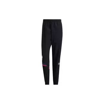 Adidas Originals Трилистник Тканые тренировочные спортивные штаны мужские черные H46702 XL