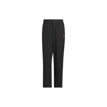 Adidas Originals Valentines Day Series SS24 V-Day Вязаные джоггеры с тремя полосками Мужские брюки черные JE3476 XS