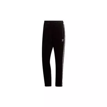 Adidas Originals Вельветовые спортивные брюки с полосками мужские черные FH8606 M