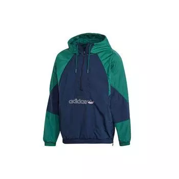 Adidas Originals Ветровка с большим трилистником и цветными блоками Осенняя мужская верхняя одежда Многоцветная GE6238 XL