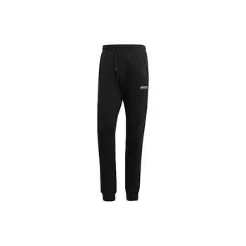 Adidas Originals Winter Trefoil P Спортивные штаны на флисовой подкладке, зауженные мужские брюки, черные H09052 M