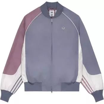 Adidas X CLOT Edison Chen студенческая куртка фиолетовая унисекс уличная одежда IY6519 L