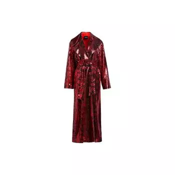 Adidas Originals X Ivy Park Seq Duster Повседневная спортивная длинная куртка женская верхняя одежда красный флуоресцентный HH7330 L