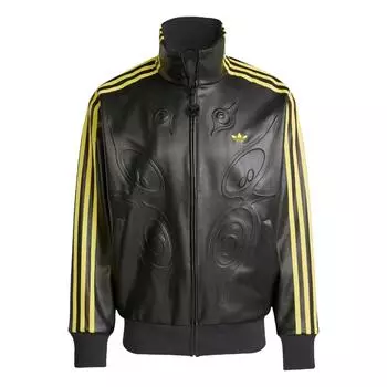 Adidas Originals X Offgod Collaboration Модная удобная универсальная куртка унисекс куртка черного цвета KA2281 XS