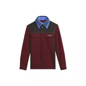 Adidas Originals X Wales Bonner Rock Blouson Спортивная лоскутная охотничья куртка на пуговицах Мужская куртка Mystery-Brown GM6636 M