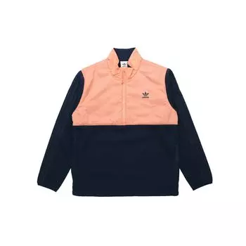 Adidas Originals Зимняя флисовая куртка с полумолнией на молнии Мужская куртка Темно-синяя GD0000 M