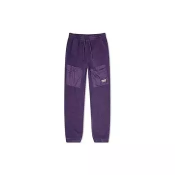 Adidas оригиналы RYV. TF TP Флисовые спортивные штаны Мужские штаны Фиолетовые ED7189 S
