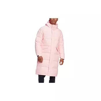 Adidas Outdoor Длинный пуховик с капюшоном Мужская верхняя одежда Туманно-кораллово-розовый GK0666