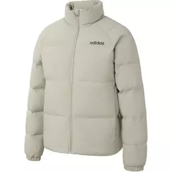 Adidas Outdoor Fashion Теплая короткая пуховая куртка унисекс, куртка Matcha-Green JL9583 S