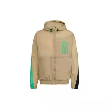 Adidas Outdoor Hooded Sports Jacket Мужские куртки цвета хаки H39835 XL
