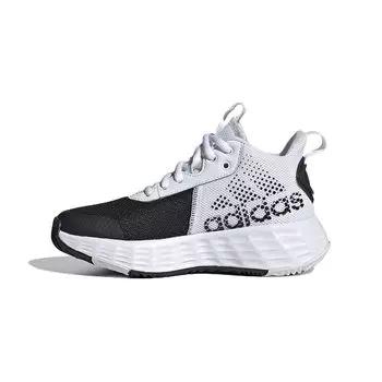 Adidas Own The Game 2.0 J Black White Детские кроссовки Core-Black Cloud-White GW1552 30