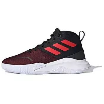 Adidas Own The Game Black Vivid Red Мужские кроссовки Core-Black Cloud-White FY6008 43