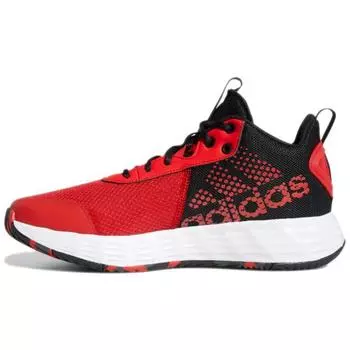 Adidas Own The Game Яркие красные мужские кроссовки Cloud-White Core-Black GW5487 44