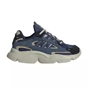 Adidas Ozmillen эластичные кружевные C Preloved Ink Wonder бежевые детские кроссовки синие ночные-индиго IG4286 29