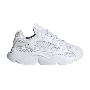 Adidas Ozmillen Elastic Lace C Cloud White Детские кроссовки Core-Black IH2234 35