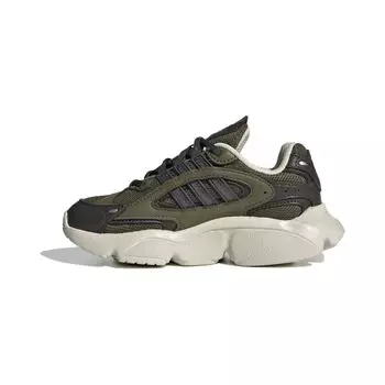 Adidas Ozmillen Elastic Lace J Focus Olive Детские кроссовки Green Shadow-Olive Aluminium IG1842 28