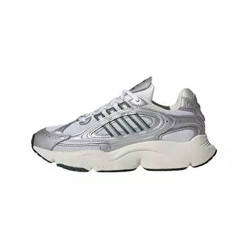 adidas Ozmillen Металлик Серебристый Минеральный Зеленый Женские Кроссовки Серый-Один IG1919 41