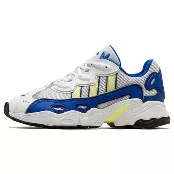 Adidas Ozweego OG White Royal Pulse Yellow Мужские кроссовки Cloud-White Royal-Blue IE6998