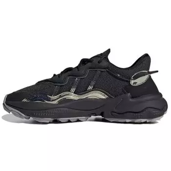 adidas Ozweego TR Black Silver Metallic Женские кроссовки Core-Black Glory-Grey FV9764