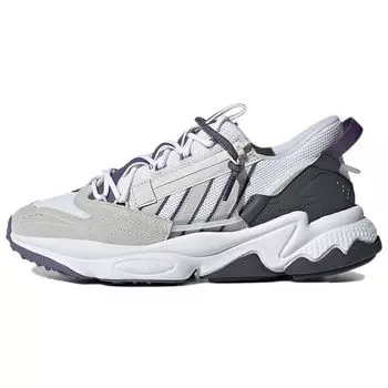 Adidas Ozweego Zip White Tech Purple Женские кроссовки Crystal-White Grey-One GZ2641 36