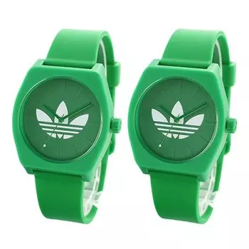 adidas Pair Watch Unisex Unisex Green Green Rubber Watch [Adidas] Мужские Женские PROCESS_SP1 Z10-3264Z10-3264 [Товар]