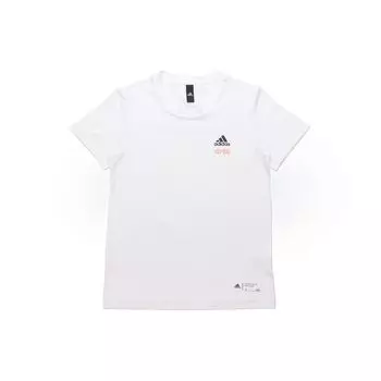 Adidas Panda Print Crew Neck Спортивная футболка Женские топы Белые GP1846 XXL