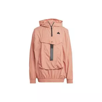 Adidas Мужская куртка Performance с капюшоном и логотипом Верхняя одежда Rock-Layer-Brown IA0013 XL