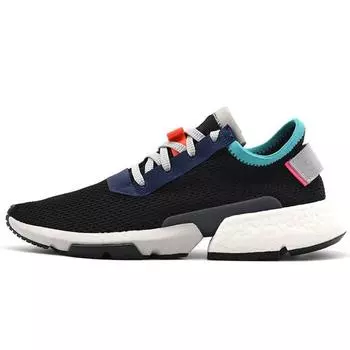 Adidas ПОД. Кроссовки унисекс S3.1 Dolphins Black Core-Black Solar-Red B28080