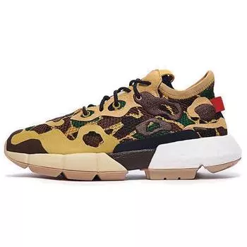 Adidas ПОД. Кроссовки унисекс S3.2 ML Tan Camo Pyrite Brown-Core-Black EE6438
