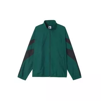 Adidas Полосатая куртка с воротником-стойкой Мужские куртки Зеленые H06747 XXL