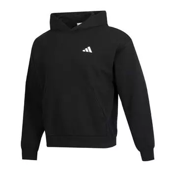 Adidas Повседневная спортивная толстовка с капюшоном теплая дышащая мужская толстовка черная JN6765 M
