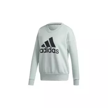 Adidas Повседневная спортивная толстовка с круглым вырезом женская толстовка светло-зеленая FR5101 XL